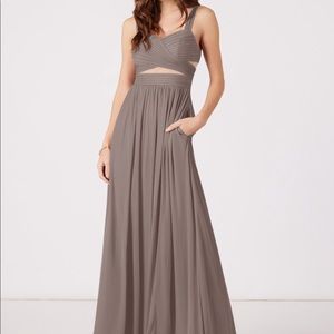 Azazie Jaida Dress in Hazelnut